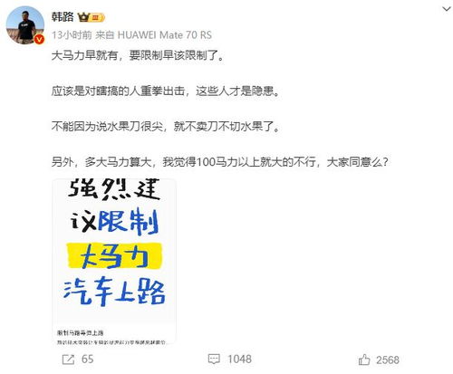 小米限制SU7 Ultra最大马力，技术创新背后的考量与市场策略